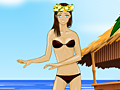 Hawaii Girl Dress Up per giocare online