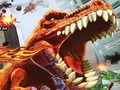 T Rex Rampage Prehistoric Pizza per giocare online