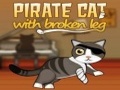 Gatto Pirata Con Gamba Rotta per giocare online