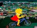 Lisa Simpson biciclette per giocare online