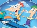 Phineas e Ferb su snowboard: Puzzle per giocare online