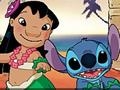 Lilo e Stitch divertimento relax sulla spiaggia per giocare online