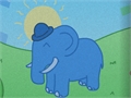 Avventura elefante blu per giocare online